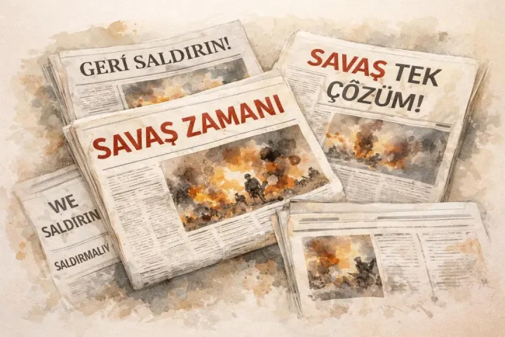 Medyanın savaş çığırtkanlığı…