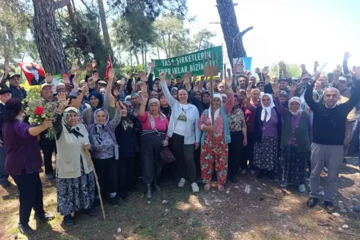 “Emeğimiz de toprağımız da bizimdir! ”