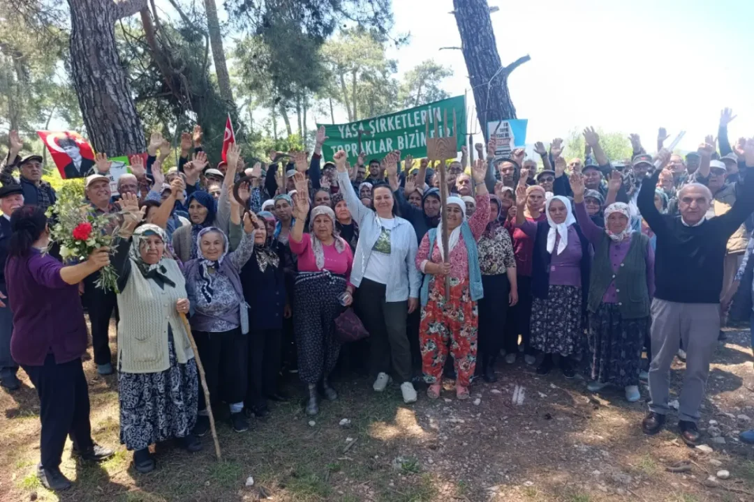 “Emeğimiz de toprağımız da bizimdir! ”