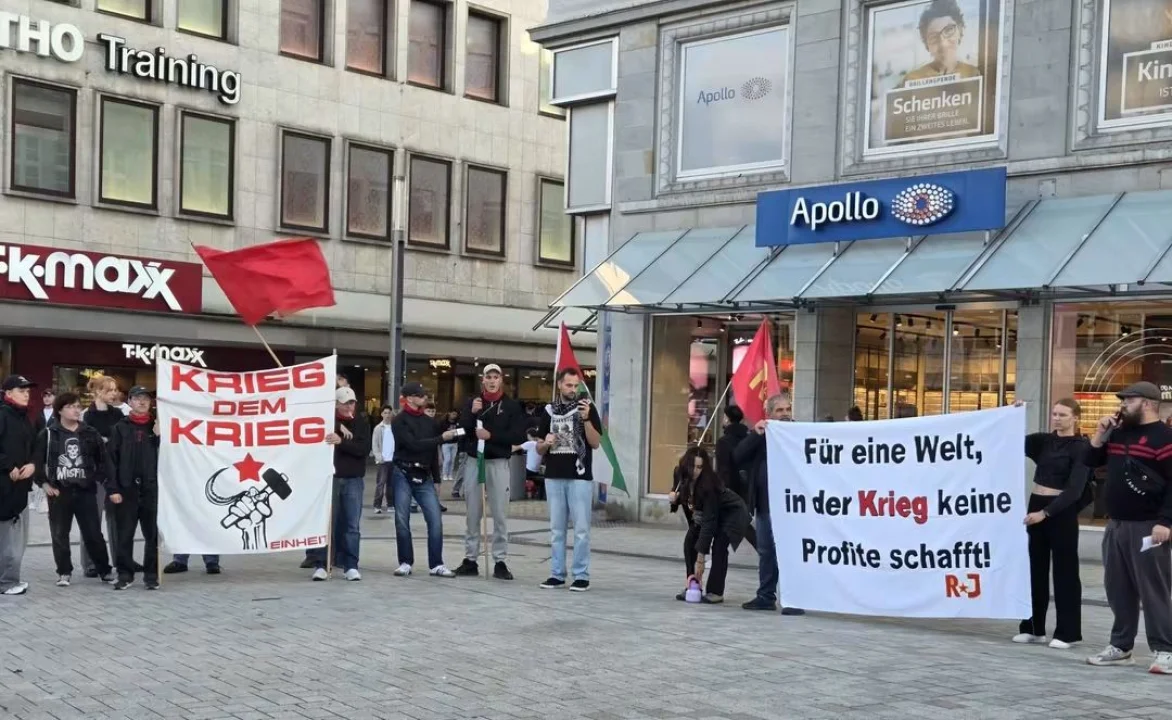 1 Eylül Dünya Barış Günü Bielefeld'de de kutlandı...