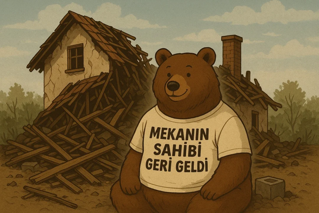 AKP'li Araklı Belediye Başkanı'nın yayla evine ayı girmişti | Mekanın sahibi geri geldi...